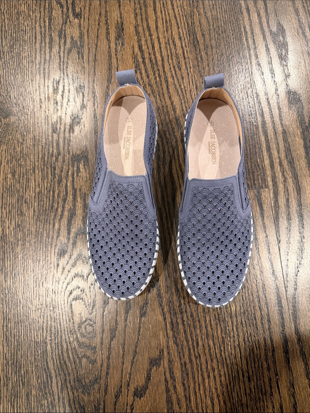 Ilse Jacobsen blue/ Gray Slip-On sneakers
New without tags